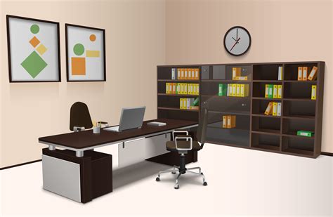 office vector art